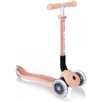 Самокат GLOBBER JUNIOR FOLDABLE LIGHTS ECOLOGIC розовый