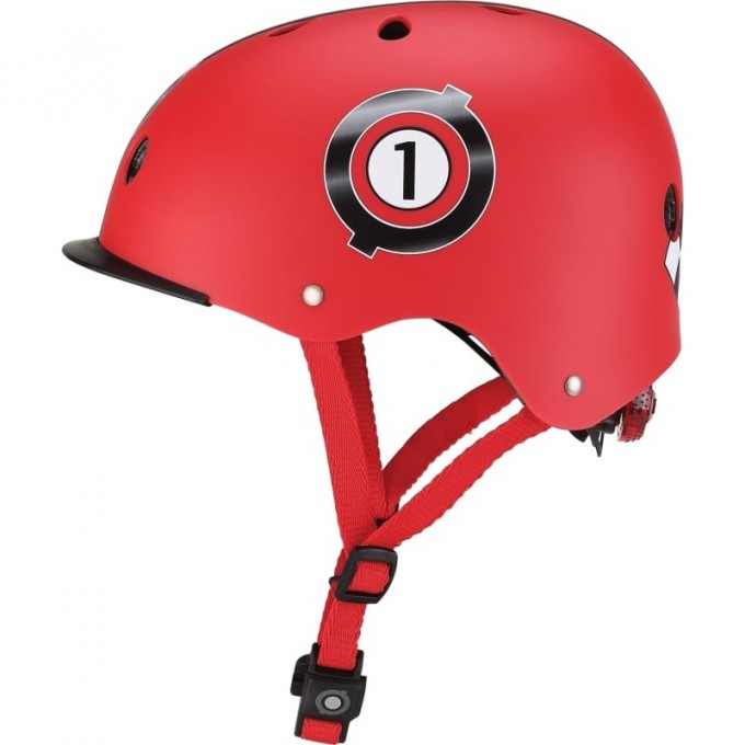 Шлем GLOBBER ELITE LIGHTS XS/S Красный 507-102