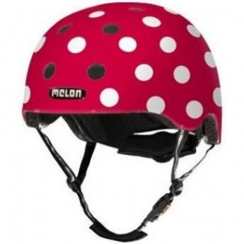 Шлем MELON XL-XXL, с рисунком DOTTY WHITE Шлем MELON XL-XXL, с рисунком DOTTY WHITE