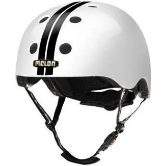 Шлем MELON XL-XXL, в полоску STRAIGHT BLACK WHITE 162003