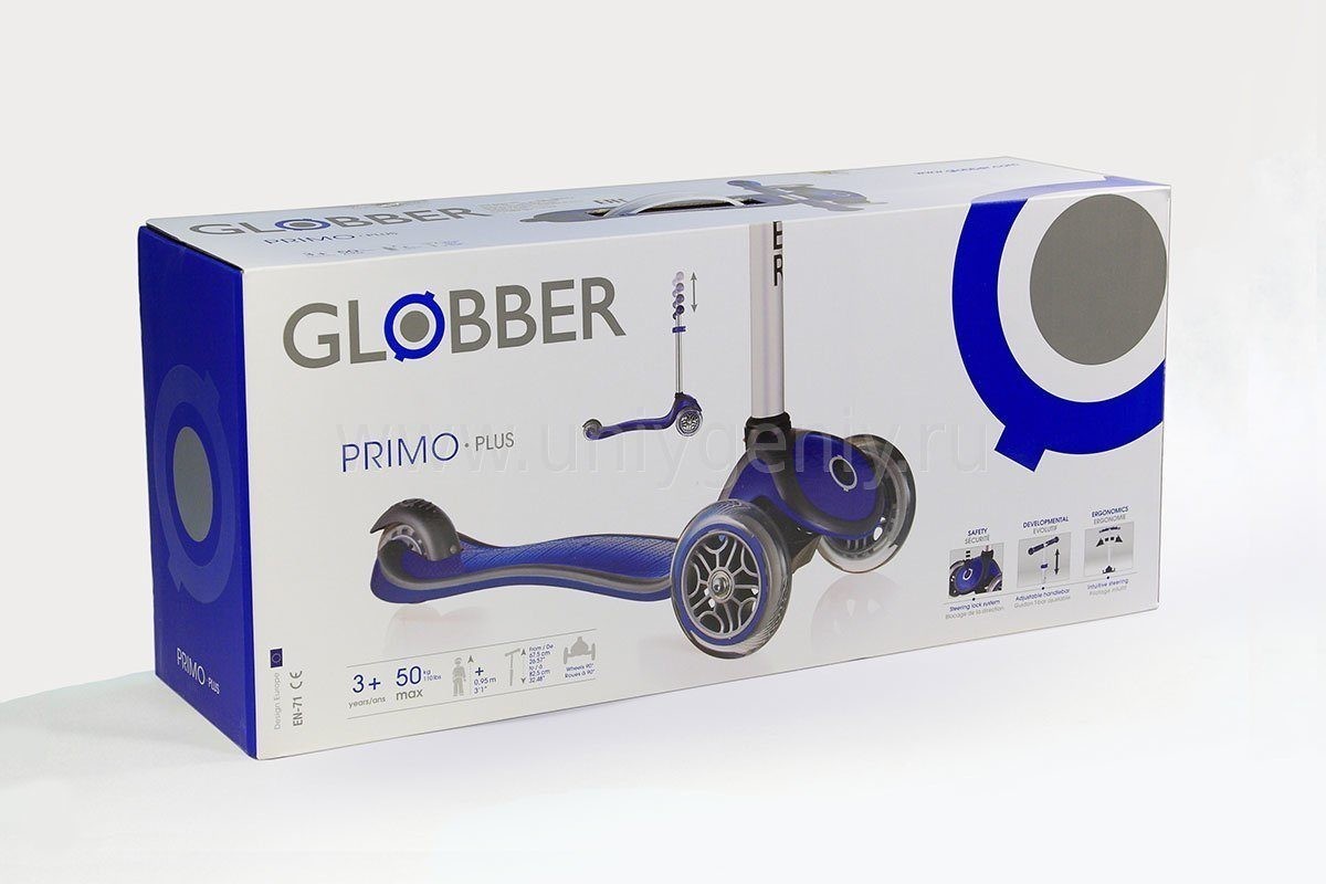 GLOBBER PRIMO. Обзор детских трехколесных самокатов с режимом тренировки